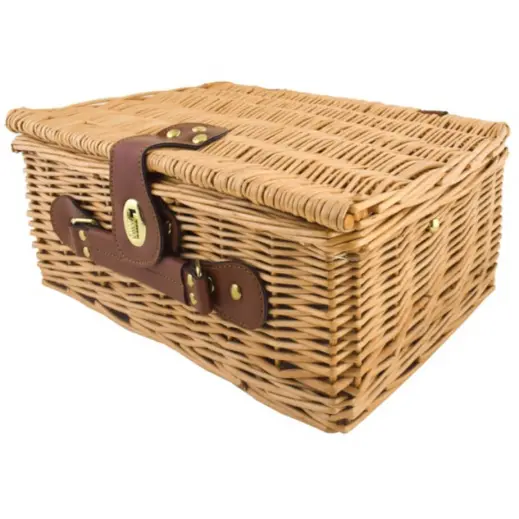 2-Person Rattan Picnic Closed